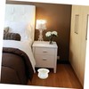 Mikinona Portable Urinal with Lid Thick Plastic Spittoon for Home