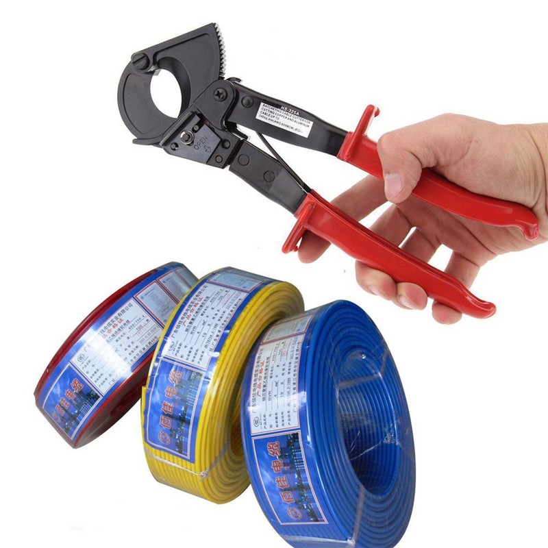Malayas Ratchet Cable Wire Cutter Cutting Range 240mm² Max HS-325A