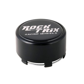 RockTrix Center Cap for RT101 RT102 RT103 RT104 RT105 RT106 RT107 RT108 RT109 RT110 RT111 RT112 RT113 RT114 RT115 RT116 RT117 RT118 Wheel - Only Fits RockTrix Wheels - Black - Pack of 1