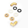Installation Kit for Wall Mount Commercial Faucet, TOLSUNY Backsplash Mount