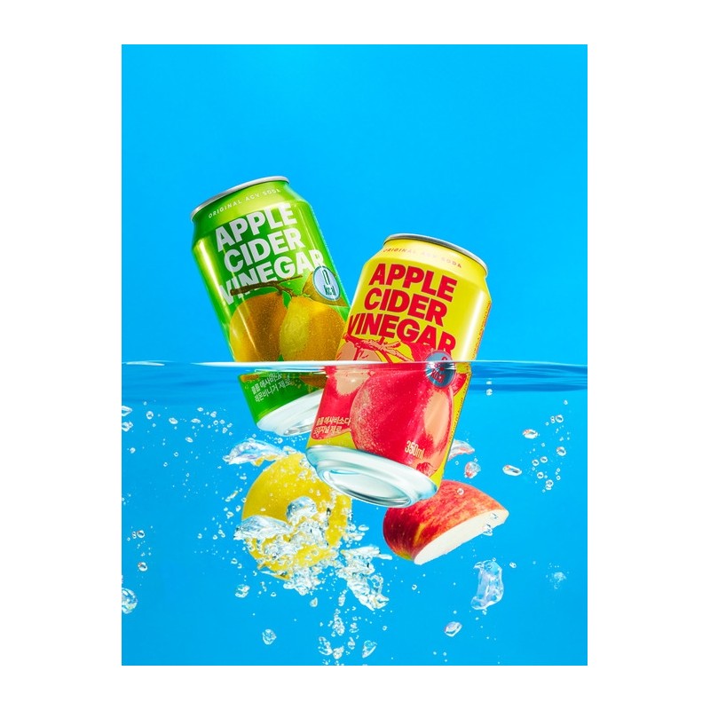 Cloop Asabi Soda Lemon Vinegar Zero 350ml 24 cans /