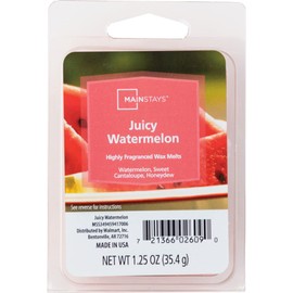Mainstays Scented Wax Cubes 1.25oz 4-Pack (Juicy Watermelon)