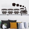 Moving Train Wall Stickers for Boys Bedroom Home Decor Living