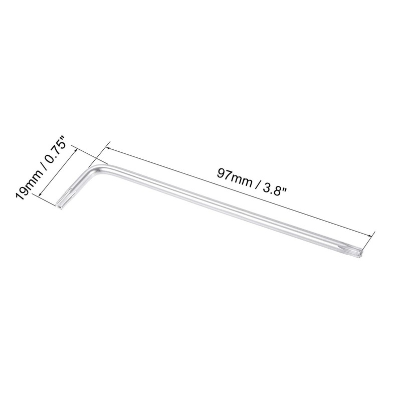 sourcing map T10 Anti Tamper Proof Torx Star Key Bit