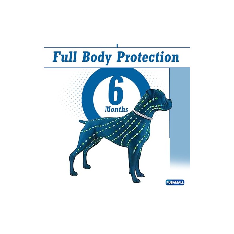 Flea Collar for Dogs, 2 Pack Collar for Dogs, 12