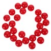 Alipis 25pcs Red Plastic Balls, 1.57 Inch Hollow Balls for