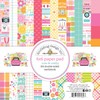 Doodlebug Paper 6X6 PAD, Cute & Crafty, 12 Designs/2 Each