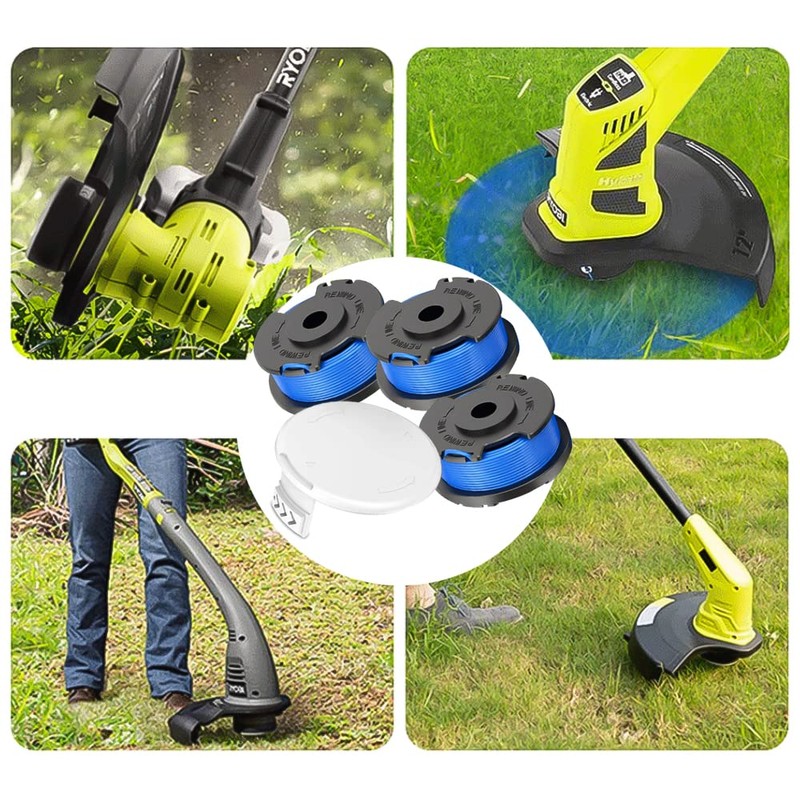 Bekasa Nylon String Trimmer Replacement - 6 PCS for RYOBI