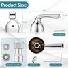 Replacement Shower Faucet Handle Compatible with Delta Foundations Tub Faucet