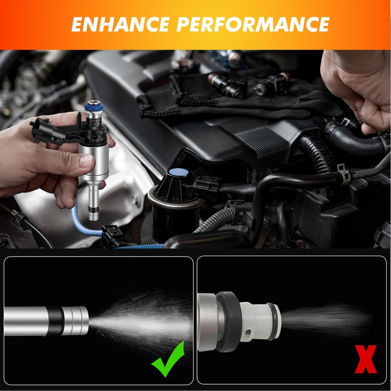 2012-2018 4Pcs Fuel Injectors Compatible for Ford Focus Edge Escape