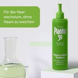 Plantur 39 Phyto-Caffeine Tonic - 3 x 200 ml - Hair Tonic for Prevention of Menopausal Hair Loss - With Vital Substances from the Soy Plant - Can be Used Regardless of Hair Washing