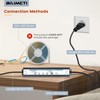 BRIMETI Trasformatore LED 220V 24V 60W Esterno Impermeabile IP67 Adattatore