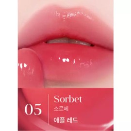 eGleaps 이글립스 글레이즈 광택 지속 립 틴트 05 소르베 X2개 Eglips Glaze Long-lasting Lip Tint 05 Sorbet X2 pcs