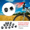 ONIPAX Plastic Handle Bar End Plugs 12pcs Caps for MTB