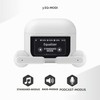 Music Sound Groove Bluetooth Earphones with Touch Screen, 3 EQ