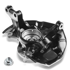 A-Premium Front Steering Knuckle & Wheel Bearing Hub Assembly Compatible with Toyota Camry 2004-2006 3.0L or 3.3L, Lexus ES330 2004-2006 3.3L, w/5-Lug, Right Passenger Side