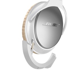 YOCOWOCO Upgraded aptX Wireless Bluetooth Adapter for Bose QuietComfort QC 25 with Mic/Volume Control, White