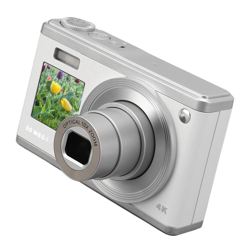 Digital Camera 60MP 4K Ultra HD Dual Screen Auto Focus
