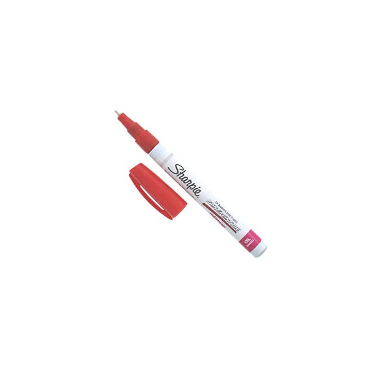 Sharpie Paint Markers extra fine red