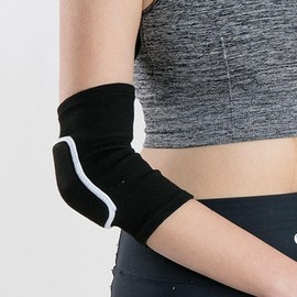 Chibo Cushion Elbow Protector Set Black/XS 2ea