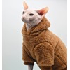 Sphynx Cat Sweater Warm Thickened Knitted Stratch Hairless Cat Clothes