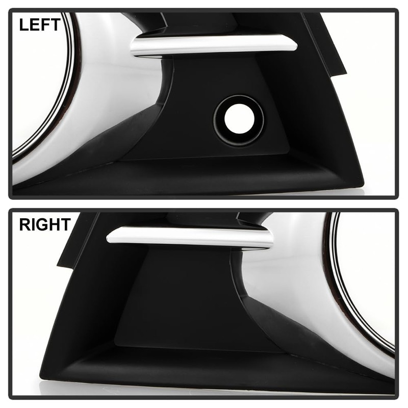 ACANII - For Chrome Trim 2011-2014 Chevy Cruze Bumper Fog