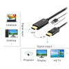 4K 60Hz Compatible for HD Multimedia Interface to DisplayPort Adapter