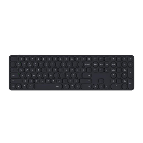 Rapoo Rapoo E9550L Multi-Device Wireless Keyboard, Blade-Series E9550L 110-Key Ultra-Thin