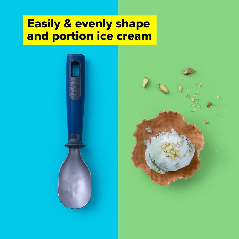 Tasty Everyday Ice Cream Scoop, Ice Cream Portioner, Stainless Steel