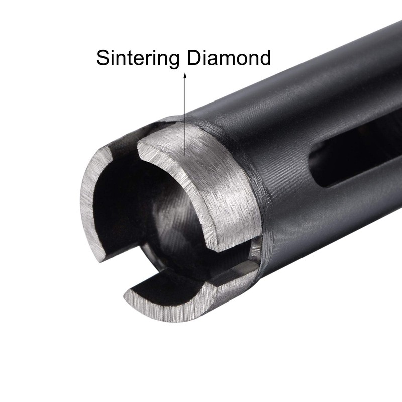 sourcing map 25mm Diamond Core Drill Bits Dry or Wet