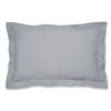 Catherine Lansfield Easy Iron Percale Oxford Pillowcase Pair Grey