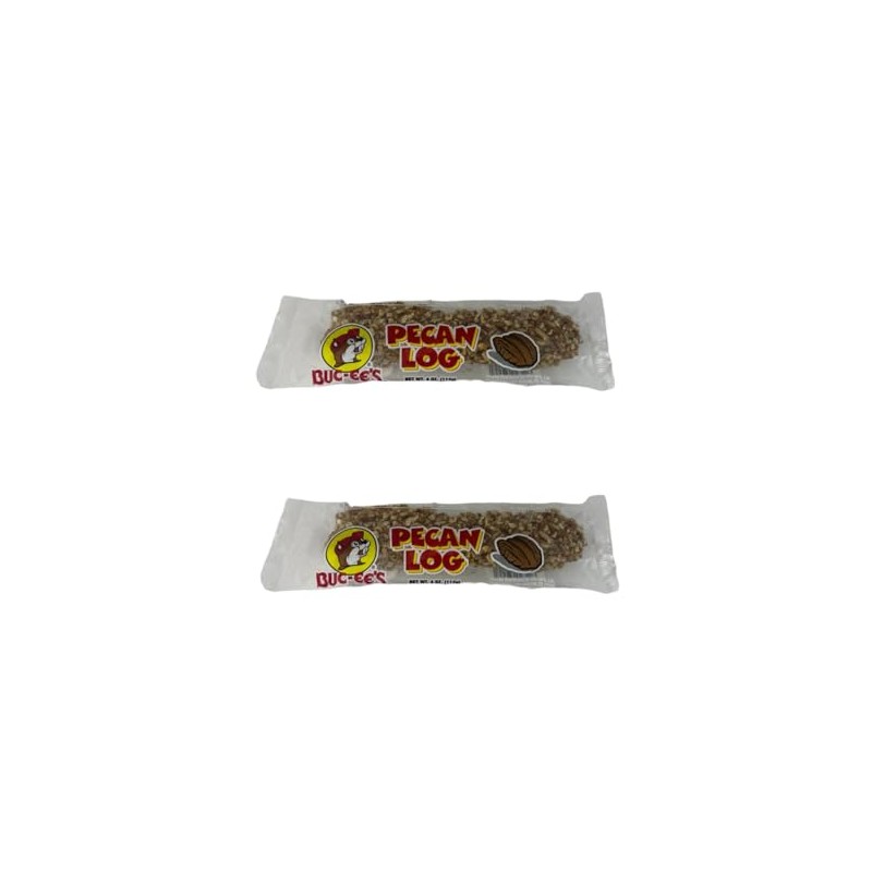 Buc-ee's Pecan Log 2 Packs (Pecan Log)