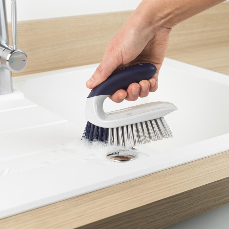 Beldray Deep Handheld Scrubbing Cleaning Brush for Tough Stains &