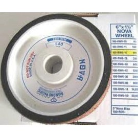 Diamond Pacific 6" DIAMOND PACIFIC NOVA Sanding Grinding ALL GRITS Wheel Polishing Resin-Bond  - 6" x 1 - 1/2" 140 Grit
