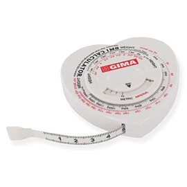 Gima - Body Measure Tape for Calculating the KMI (Body Mass Index) or BMI (Body Mass Index) in Centimetre, Max 150 cm