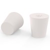 XCD Solid Rubber Stoppers (10-Pack), 4# Dia. 19.5 mm/0.77" x