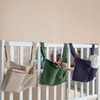 Aaricon Baby Bedside Hanging Storage Bag,2 Pockets Organizer for Baby