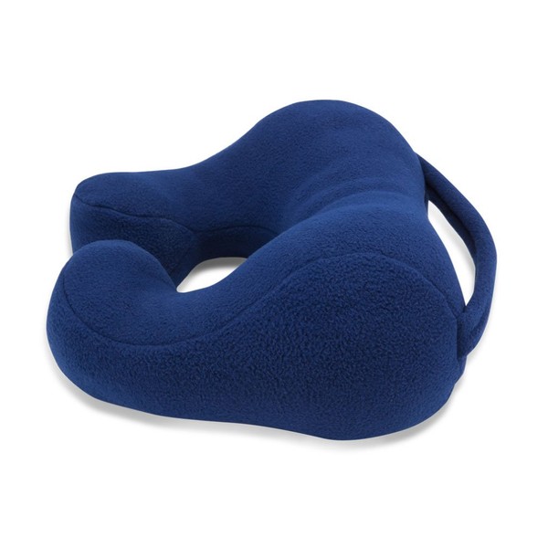 Sunnybay Chiropractic Neck Pillow Recliner- Travel Pillow for Neck Therapy, Stress & Pain Relief - Therapeutics Neck Pillow - Original Neck Support (Medium, Navy Blue)
