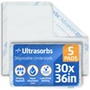 Medline Ultrasorbs Bed Pads Disposable Adult, Advanced Premium Ultra Thick,