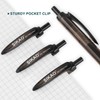Gel Pens 36 Pack Black Gel Pens Fine Point Smooth