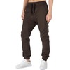 ITALYMORN Jogger Pants for Men Breathable Casual Pants (Dark Brown,