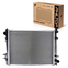 PHILTOP Radiators for Ram 1500 2002-2004 Ram 2500 3500 2003 3.7L 4.7L 5.7L V6 V8 4WD RWD, Aluminum Core Cooling Radiator Replace#CU2479 OEM-RA-2479