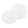 Rierdge 8" Small Bamboo Steamer Liners, 100Pcs Non-stick Steam Paper