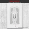 ENERLITES Toggle Light Switch Wall Plate, Jumbo Switch Cover, Oversized