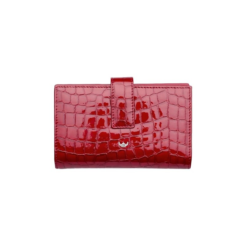 Golden Head Cayenne RFID Leather Wallet 15.5 cm, cherry, coin