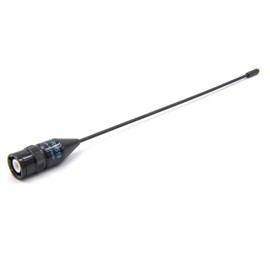 vhbw Universal Antenna for Various Radios e.g. Compatible with Yaesu etc. - 23 cm, BNC Plug, Black