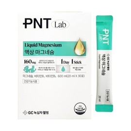 GC Wellbeing 녹십자웰빙 PNT 액상 마그네슘 20ml x 30포 1개 / 써클 Green Cross Wellbeing PNT Liquid Magnesium 20ml x 30 packs 1 set / Circle
