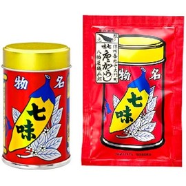 Hachimanya Sogoro Shichimi Chili Pepper, 0.5 oz (14 g), 1 Can, 0.6 oz (18 g) 1 Bag