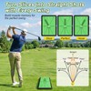 MoKo Golf Hitting Mat, 16 x 12 in Golf Practice