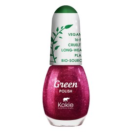 Kokie Cosmetics Vegan, Plant Based, Cruelty Free Nail Lacquer, Green Polish (Prima Donna GP47)